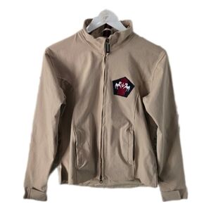 Equine Couture Regatta Jacket Safari Tan Equestrian S